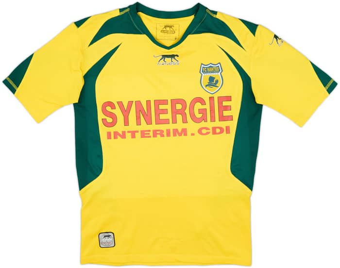 2006-07 Nantes Home Shirt - 8/10 - (L.Boys)