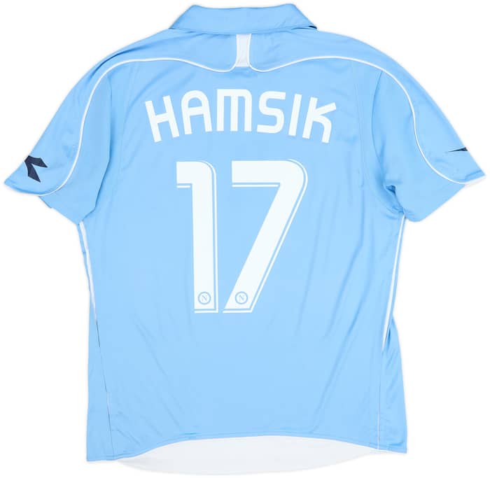 2008-09 Napoli Home Shirt Hamsik #17 - 6/10 - (M)