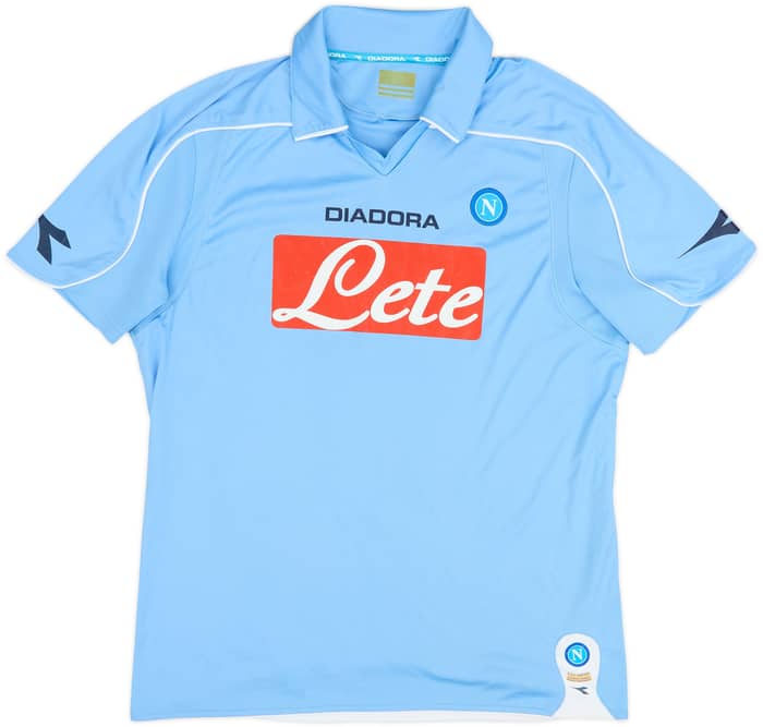 2008-09 Napoli Home Shirt Hamsik #17 - 6/10 - (M)