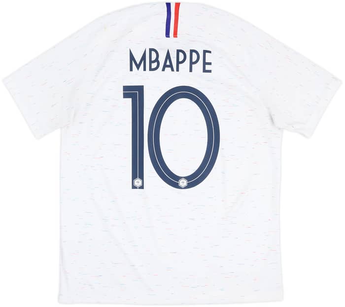 2018 France Away Shirt Mbappe #10 - 4/10 - (L)