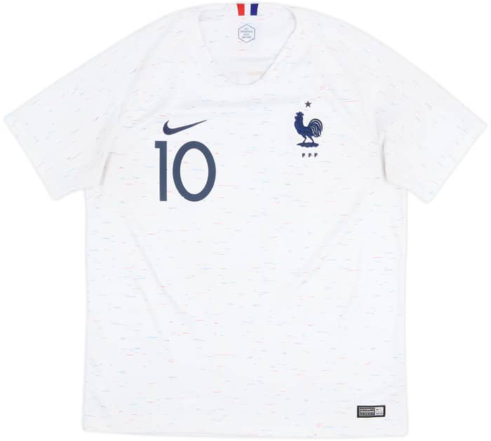 2018 France Away Shirt Mbappe #10 - 4/10 - (L)