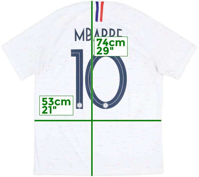 2018 France Away Shirt Mbappe #10 - 4/10 - (L)