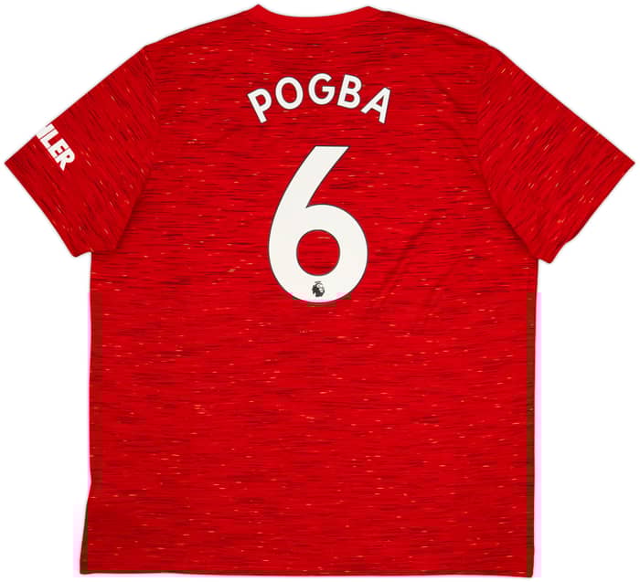 2020-21 Manchester United Home Shirt Pogba #6 - 10/10 - (XXL)
