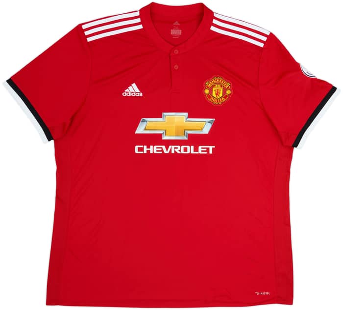 2017-18 Manchester United Home Shirt Ibrahimovic #10 - 9/10 - (XXL)