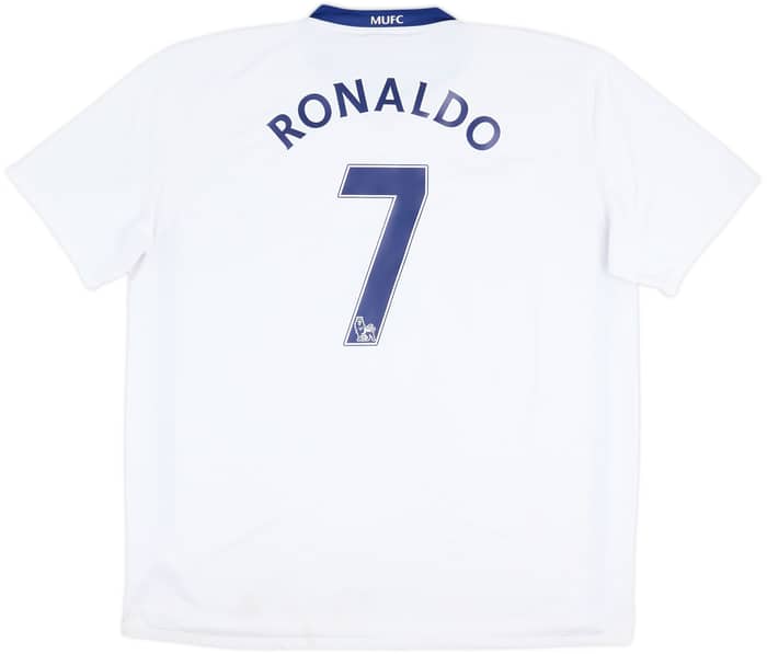 2008-10 Manchester United Away Shirt Ronaldo #7 - 5/10 - (XXL)