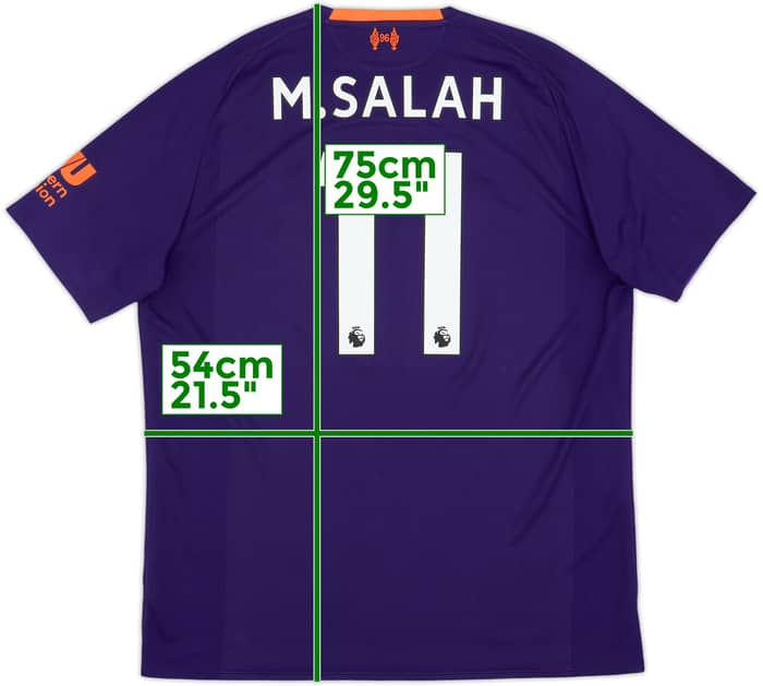 2018-19 Liverpool Away Shirt M.Salah #11 - 5/10 - (L)