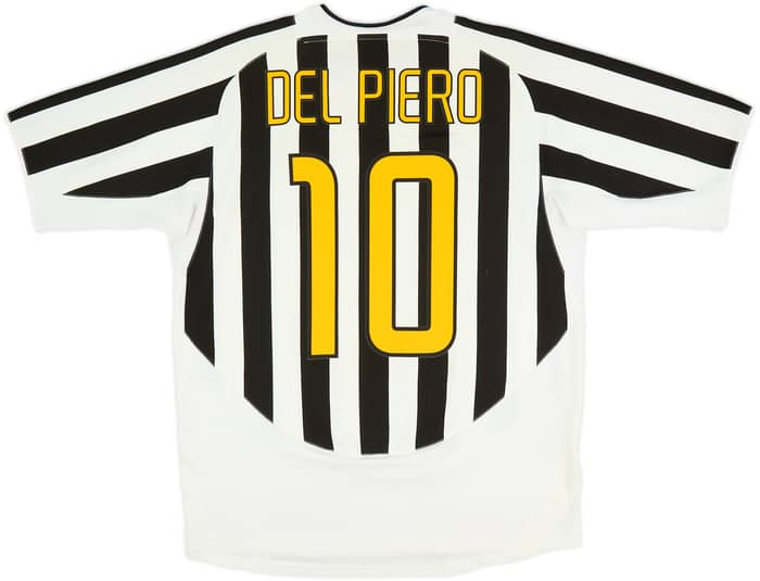 2003-04 Juventus Home Shirt Del Piero #10 - 6/10 - (L)