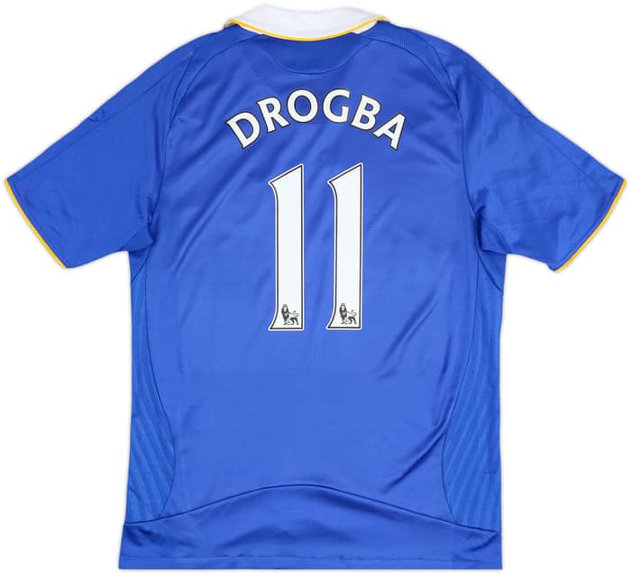 2008-09 Chelsea Home Shirt Drogba #11 - 7/10 - (M)