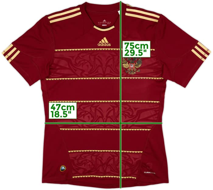 2010-12 Russia Home Shirt - 4/10 - (M)