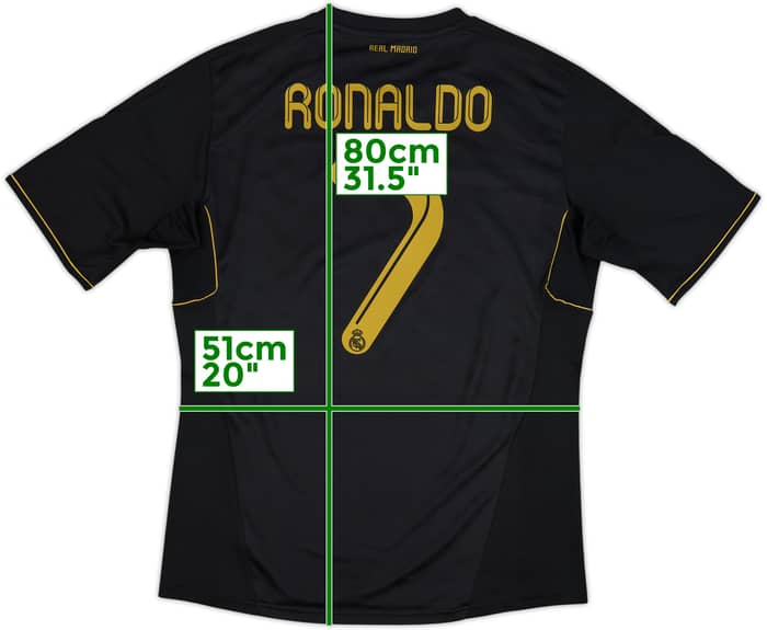 2011-12 Real Madrid Away Shirt Ronaldo #7 - 6/10 - (L)
