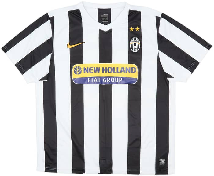 2009-10 Juventus Home Shirt Del Piero #10 - 6/10 - (L)