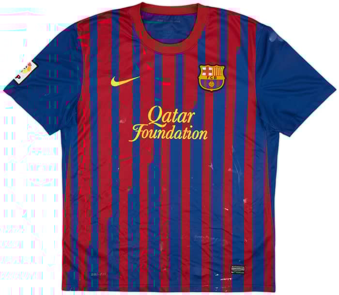 2011-12 Barcelona Home Shirt - 3/10 - (L)