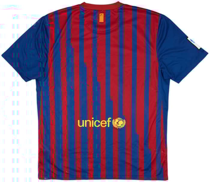 2011-12 Barcelona Home Shirt - 3/10 - (L)
