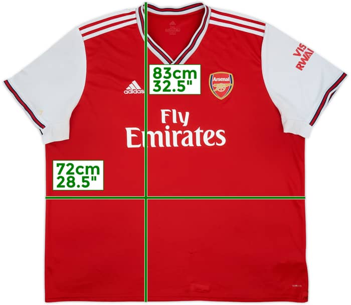 2019-20 Arsenal Home Shirt - 4/10 - (3XL)