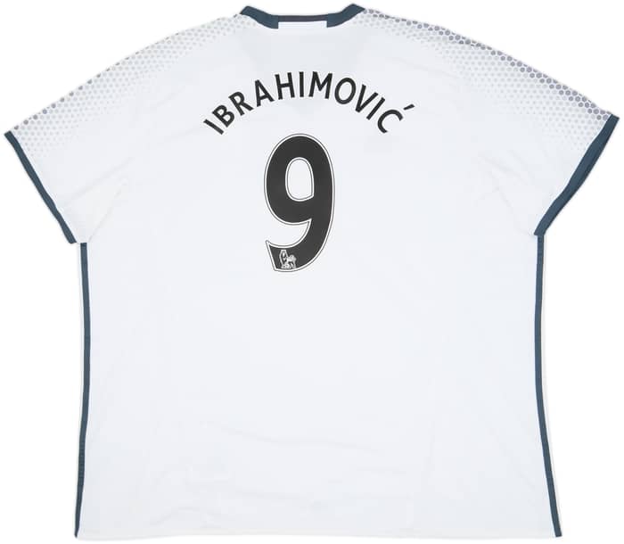 2016-17 Manchester United Third Shirt Ibrahimovic #9 - 6/10 - (4XL)