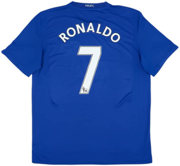 2008-09 Manchester United Third Shirt Ronaldo #7 - 6/10 - (L)