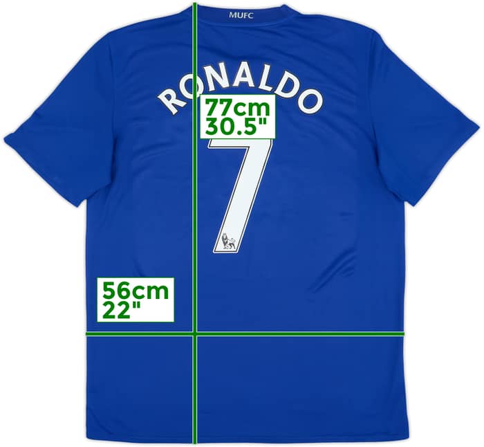 2008-09 Manchester United Third Shirt Ronaldo #7 - 6/10 - (L)