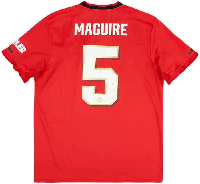 2019-20 Manchester United Home Shirt Maguire #5 - 5/10 - (L)