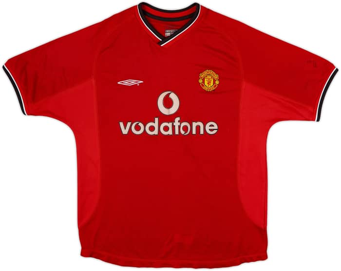2000-02 Manchester United Home Shirt - 4/10 - (M)