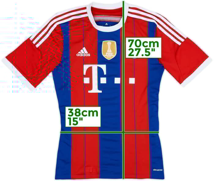 2014-15 Bayern Munich Home Shirt - 4/10 - (S)