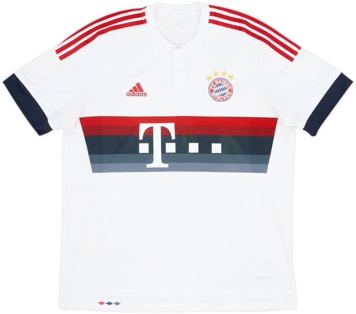 2015-16 Bayern Munich Away Shirt Lewandowski #9 - 8/10 - (XL)