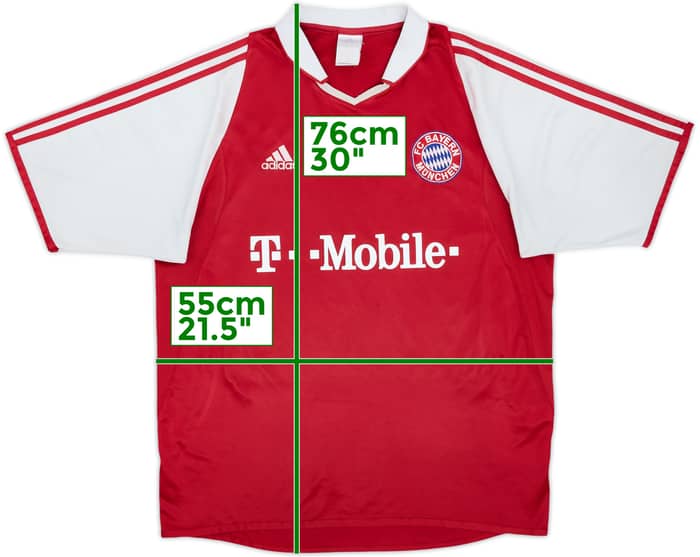 2003-04 Bayern Munich Home Shirt - 8/10 - (M)