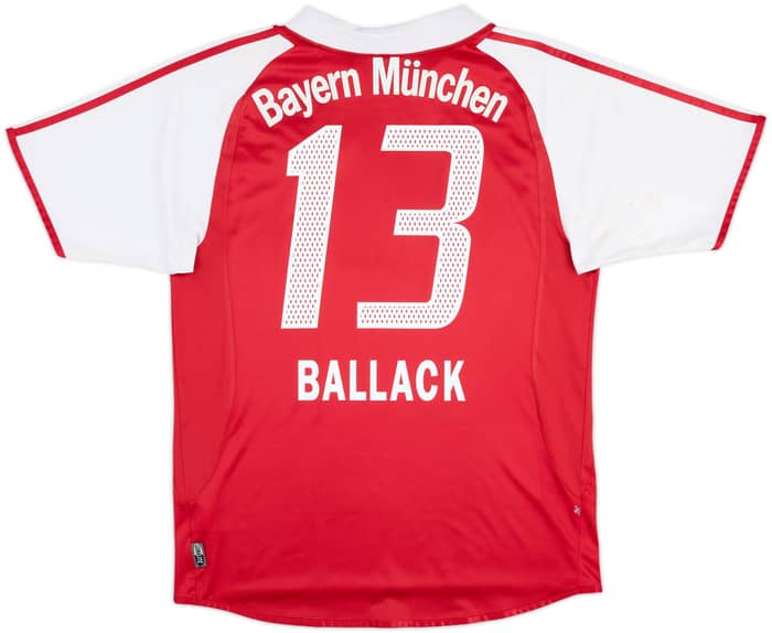 2003-04 Bayern Munich Home Shirt Ballack #13 - 4/10 - (M)