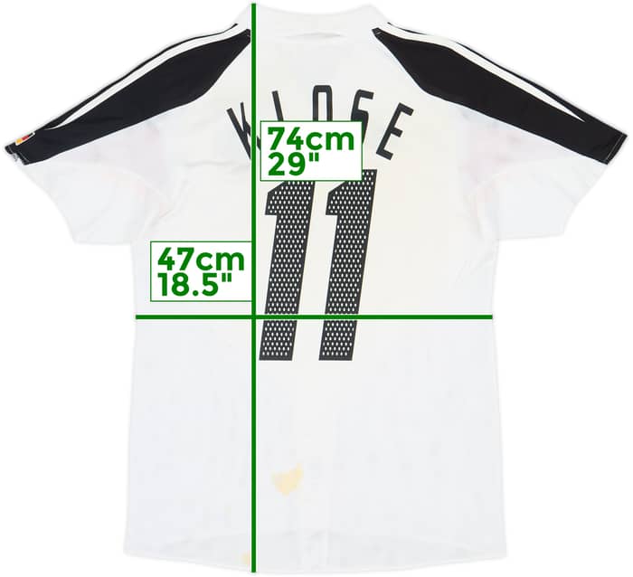 2004-05 Germany Home Shirt Klose #11 - 5/10 - (S)