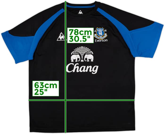 2010-11 Everton Umbro Training Shirt - 7/10 - (XL)