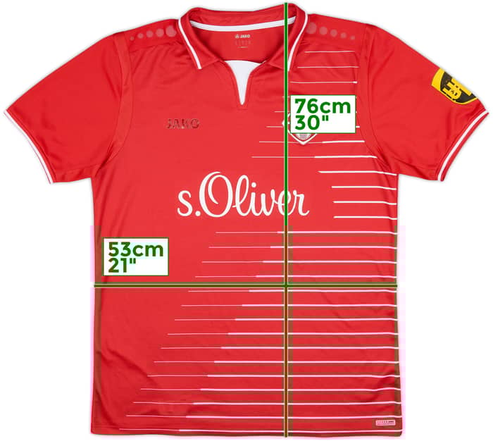 2017-18 Wurzburger Kickers Home Shirt - 4/10 - (L)