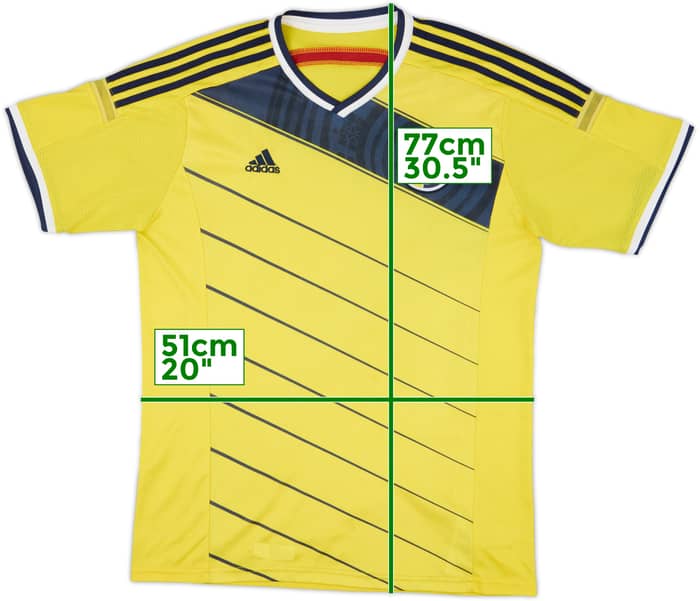 2014-15 Colombia Home Shirt - 6/10 - (L)
