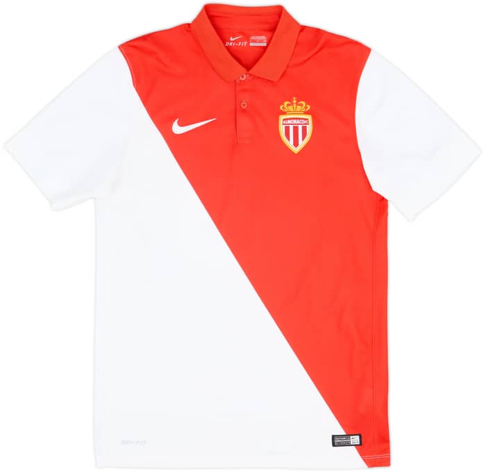 2014-15 Monaco Home Shirt Bernardo #15 - 8/10 - (S)