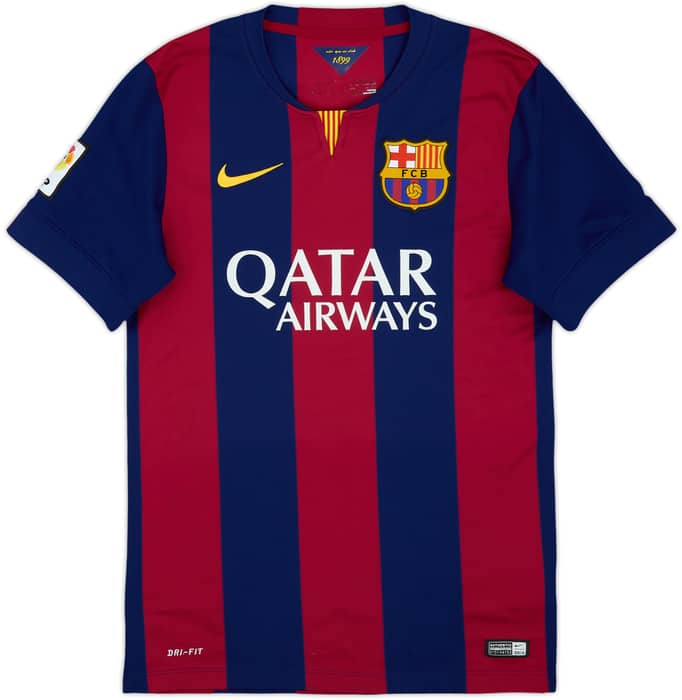 2014-15 Barcelona Home Shirt Messi #10 - 8/10 - (S)