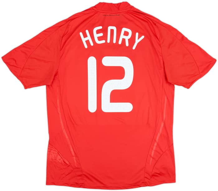 2007-08 France Away Shirt Henry #12 - 7/10 - (XL)