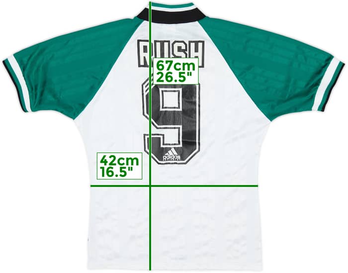 1993-95 Liverpool Away Shirt Rush #9 - 7/10 - (S)