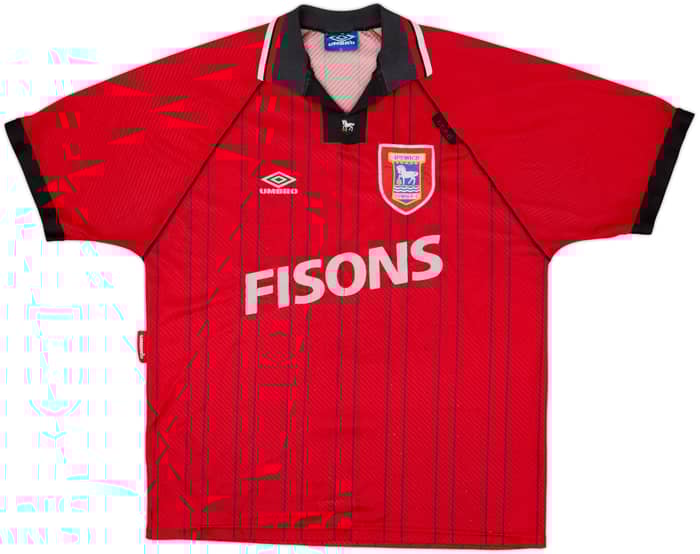 1993-95 Ipswich Away Shirt - 6/10 - (XL)