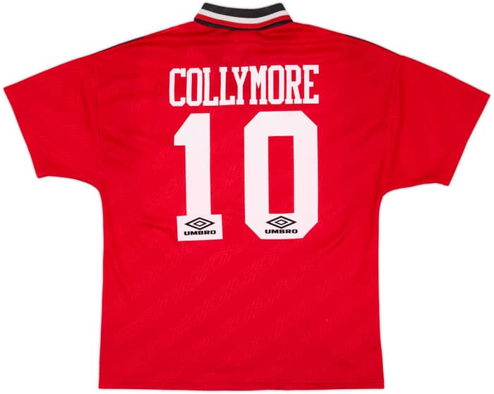 1994-96 Nottingham Forest Home Shirt Collymore #10 - 8/10 - (M)