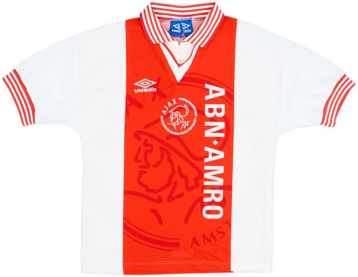 1995-96 Ajax Home Shirt - 8/10 - (Y)