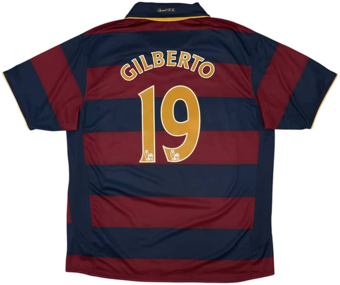 2007-08 Arsenal Third Shirt Gilberto #19 - 6/10 - (XL)