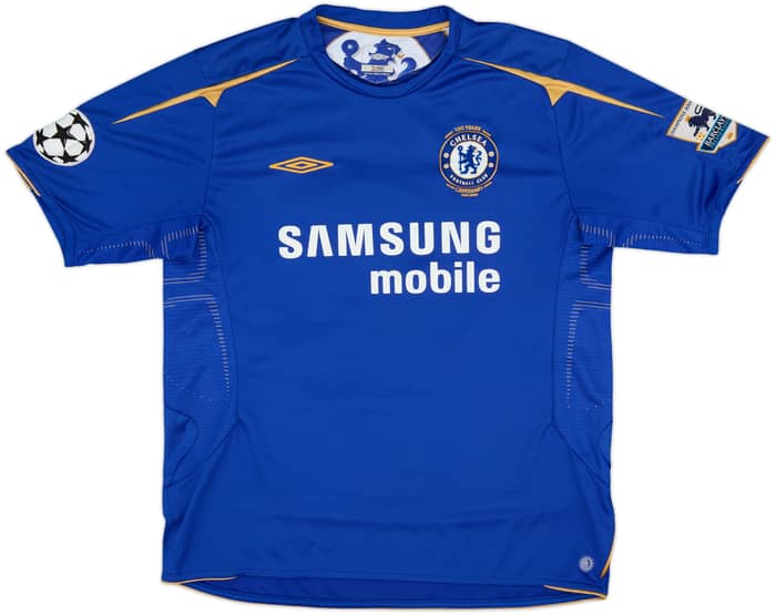 2005-06 Chelsea Centenary Home Shirt Terry #26 - 7/10 - (L)