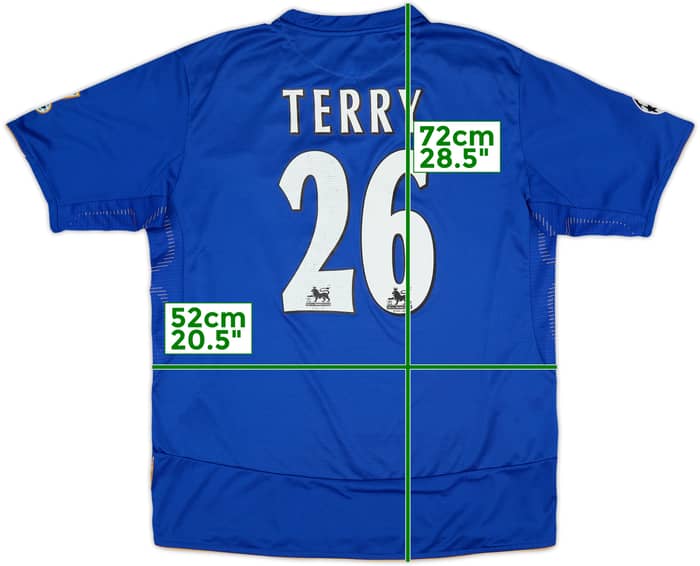 2005-06 Chelsea Centenary Home Shirt Terry #26 - 7/10 - (L)