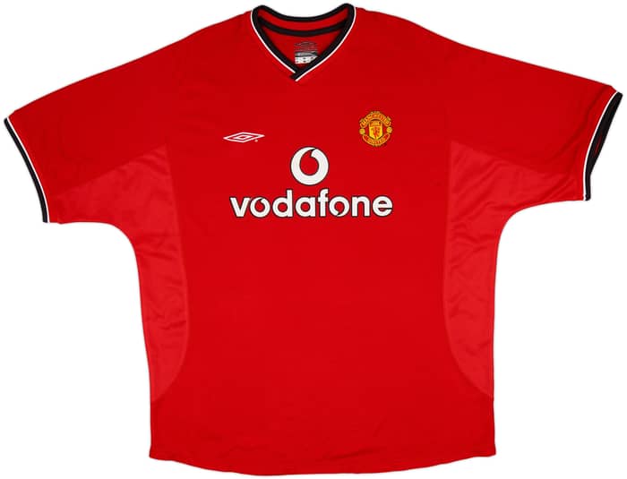2000-02 Manchester United Home Shirt - 5/10 - (XXL)