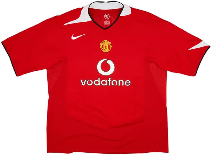 2004-06 Manchester United Home Shirt Rooney #8 - 7/10 - (XXL)