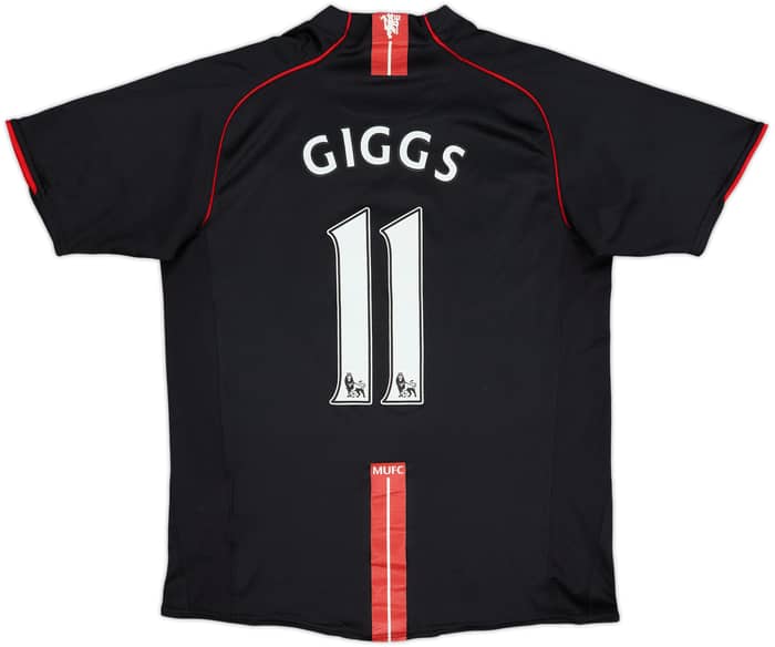 2007-08 Manchester United Away Shirt Giggs #11 - 8/10 - (M)