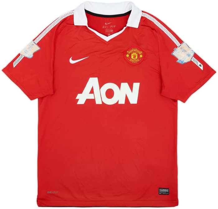 2010-11 Manchester United Home Shirt - 5/10 - (M)