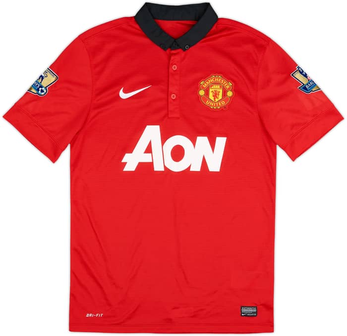 2013-14 Manchester United Home Shirt Mata #8 - 6/10 - (S)