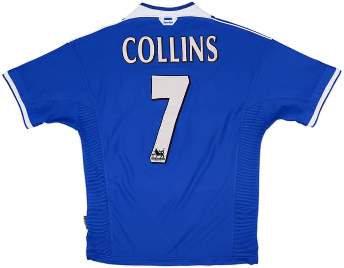 1999-00 Everton Home Shirt Collins #7 - 8/10 - (M)