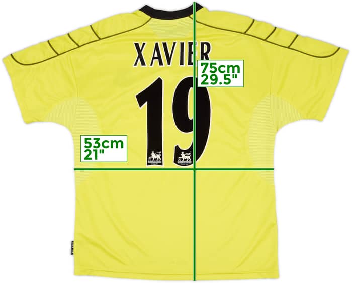 1999-00 Everton Away Shirt Xavier #19 - 8/10 - (L)