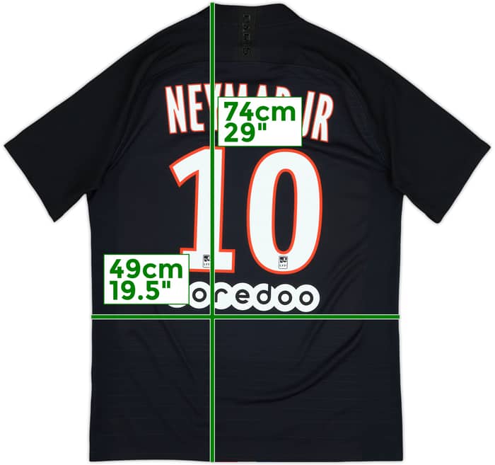 2019-20 Paris Saint-Germain Authentic Fourth Shirt Neymar Jr #10 - 7/10 - (M)
