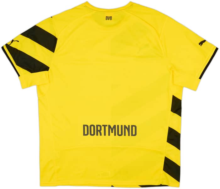 2014-15 Borussia Dortmund Home Shirt - 6/10 - (XL)